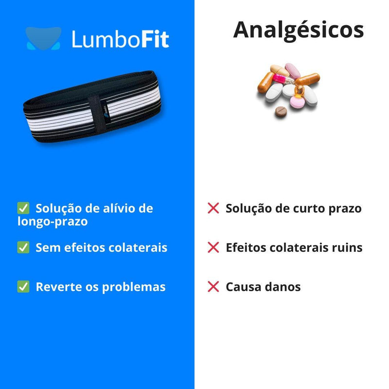 Cinto para dor nas costas - Lumbofit (Internacional ✈)