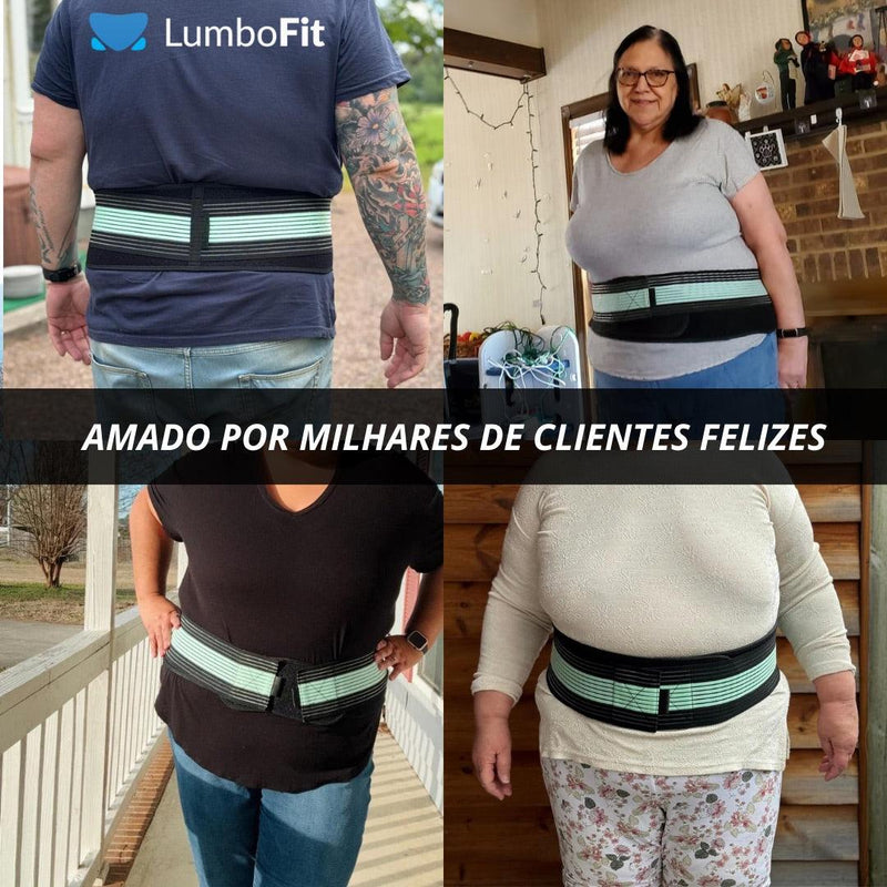 Cinto para dor nas costas - Lumbofit (Internacional ✈)