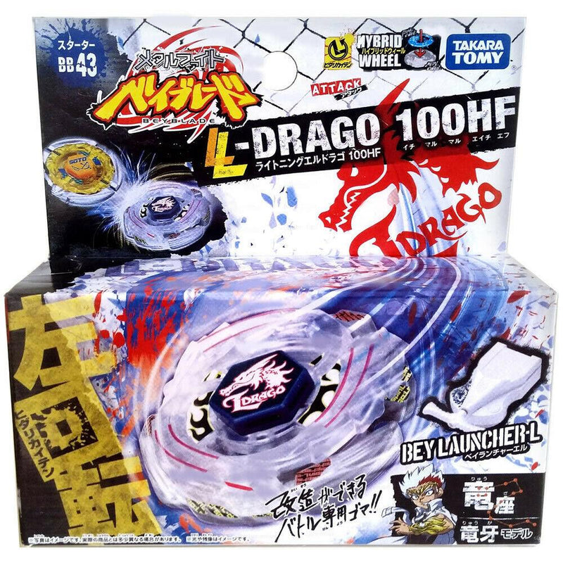 Beyblade Original de Metal com Lançador Takara Tomy (Internacional ✈)