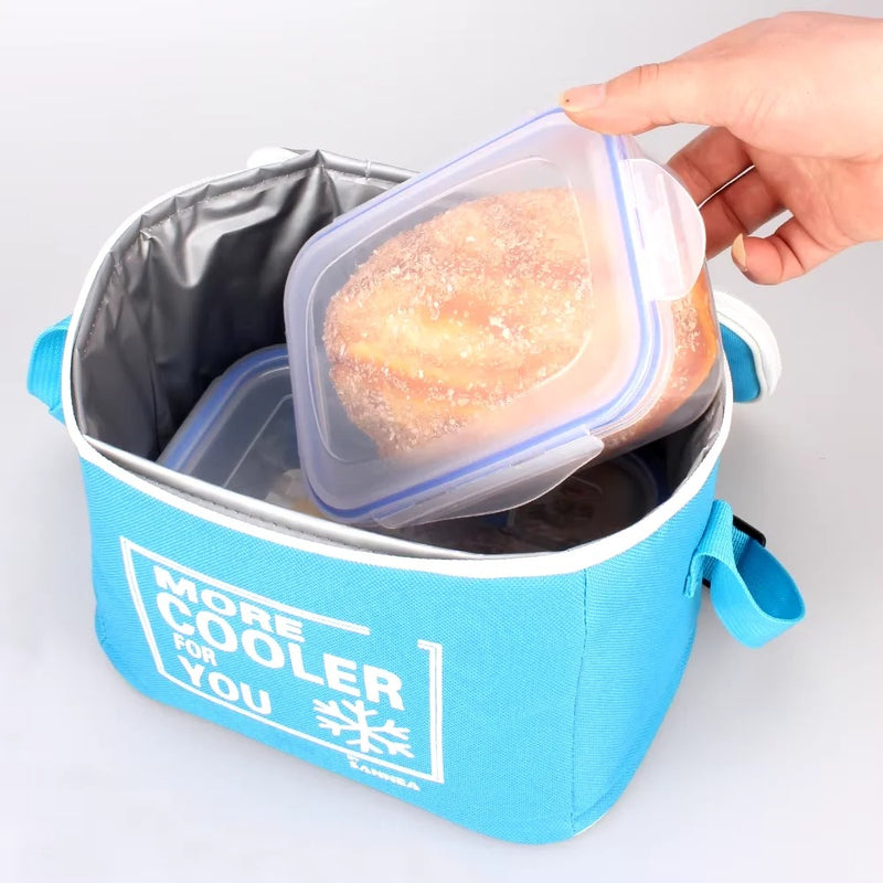 Bolsa Térmica Portátil de 5 Litros: Frescor e Praticidade para Suas Refeições e Bebidas! (Nacional 🇧🇷 )